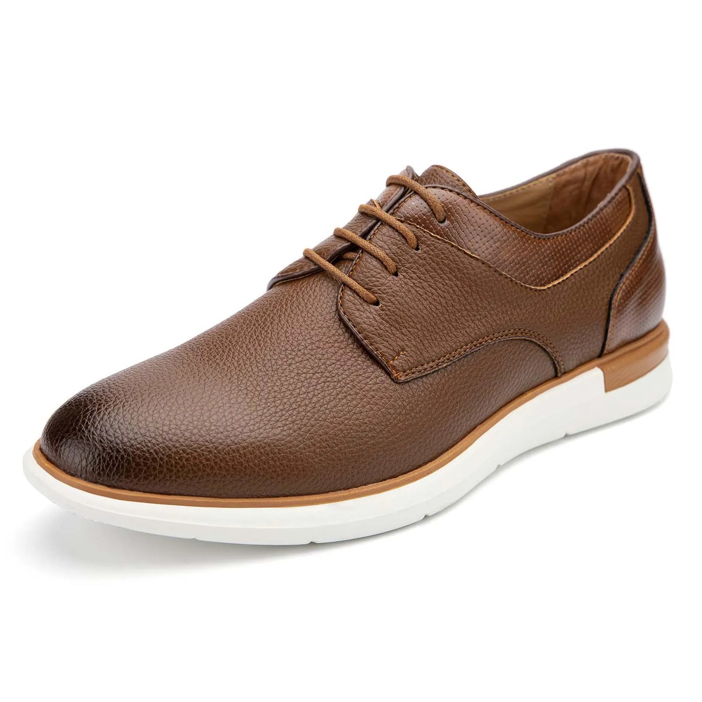 Mens White Soled Oxfords Shoes Casual Dress Shoes Fashion lace up