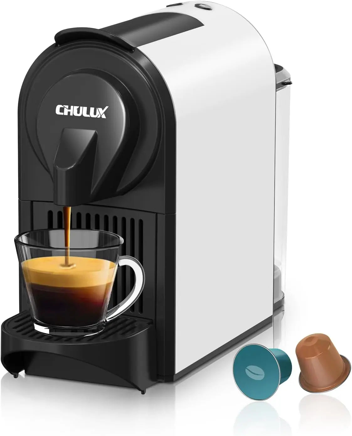 Pro Espresso Machine, Mini Espresso Machine for Nespresso Original Capsules, Single Serve Coffee Machine for Home Espresso & Lun