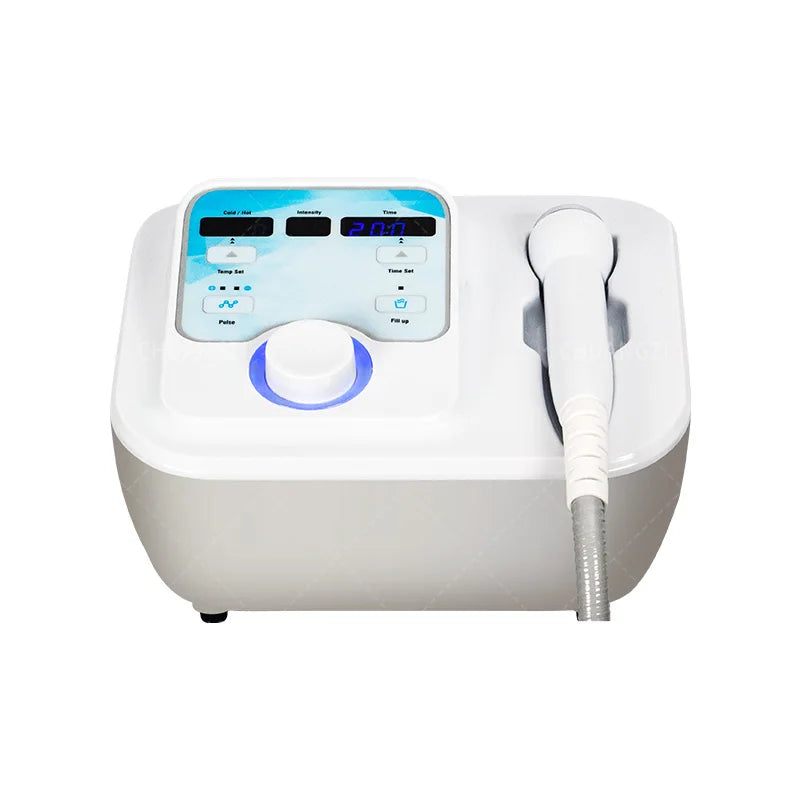3 in 1 Ems Hot Cool Relax Facial Beauty Anti-Wrinkle D Cool Cryo Cryo Facial Machine