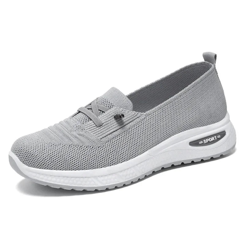 Women's Casual Sneakers Pink Chunky Sole Breathable Shoes 2025