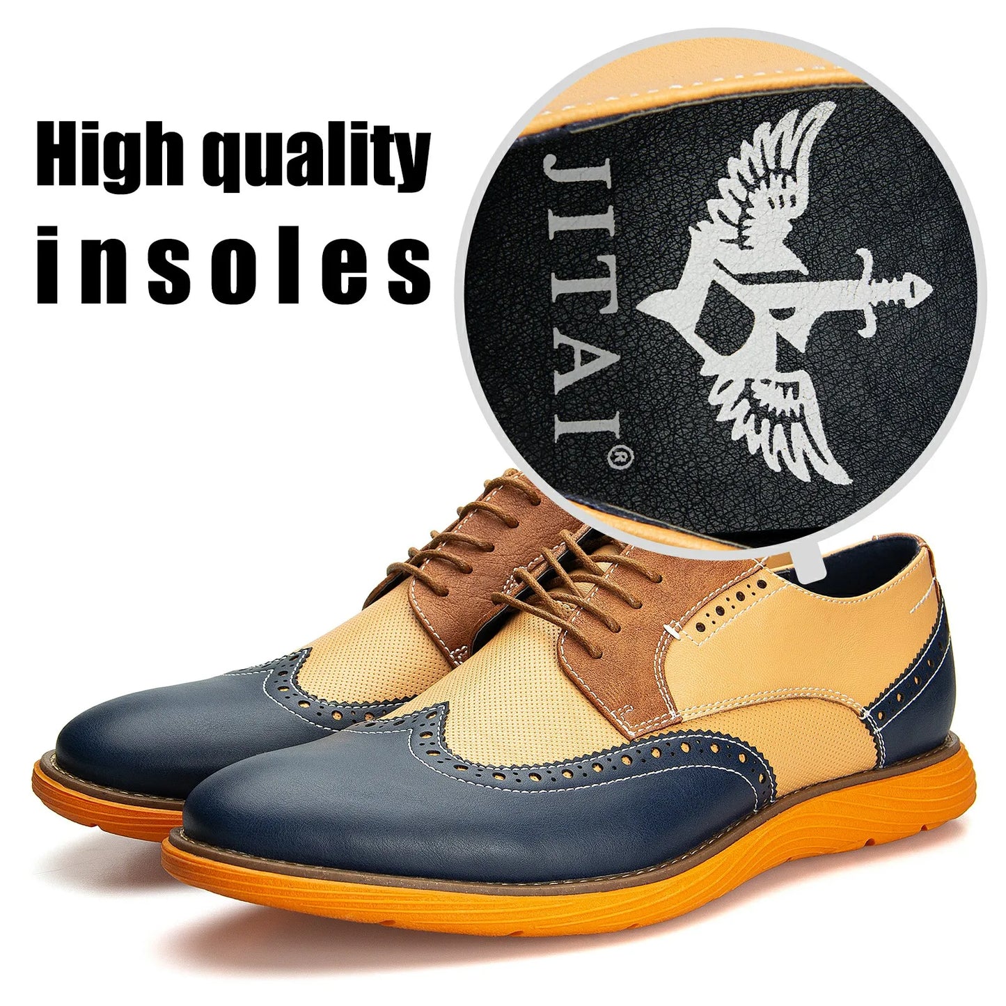 Mens Oxford Shoes Casual Dress Shoes for Men Lightweight Lace Up Fashion Shoes