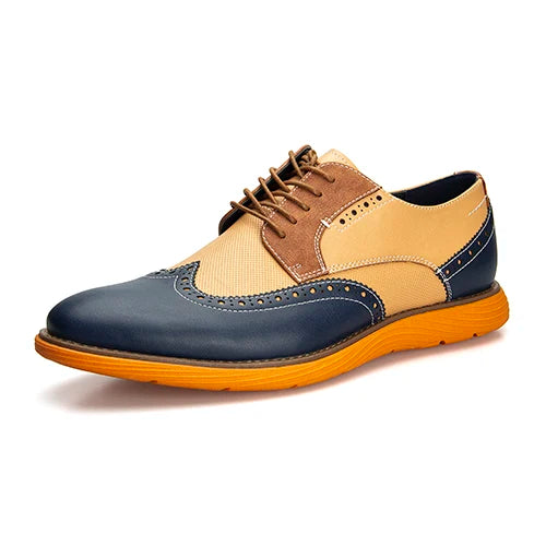 Mens Oxford Shoes Casual Dress Shoes for Men Lightweight Lace Up Fashion Shoes
