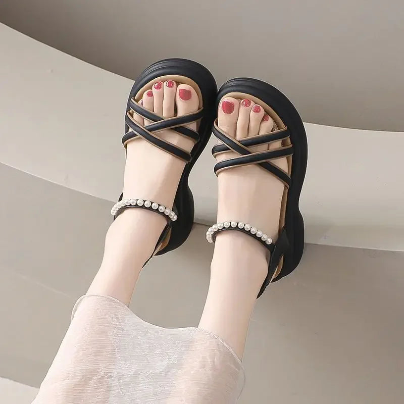 Open Toe Outdoor Women's Sandals New Breathable Fashion Shoe Designer Summer Ladies Shoes Sale Anti Slip Hot Luxury Sandal Sales