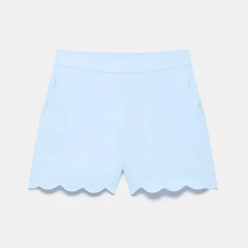 Women Cotton Linen Suit Lace Up Short Two Piece Set Puff Sleeve Shirts Loose A-line Long Skirt Sets Lady Office Matching Set