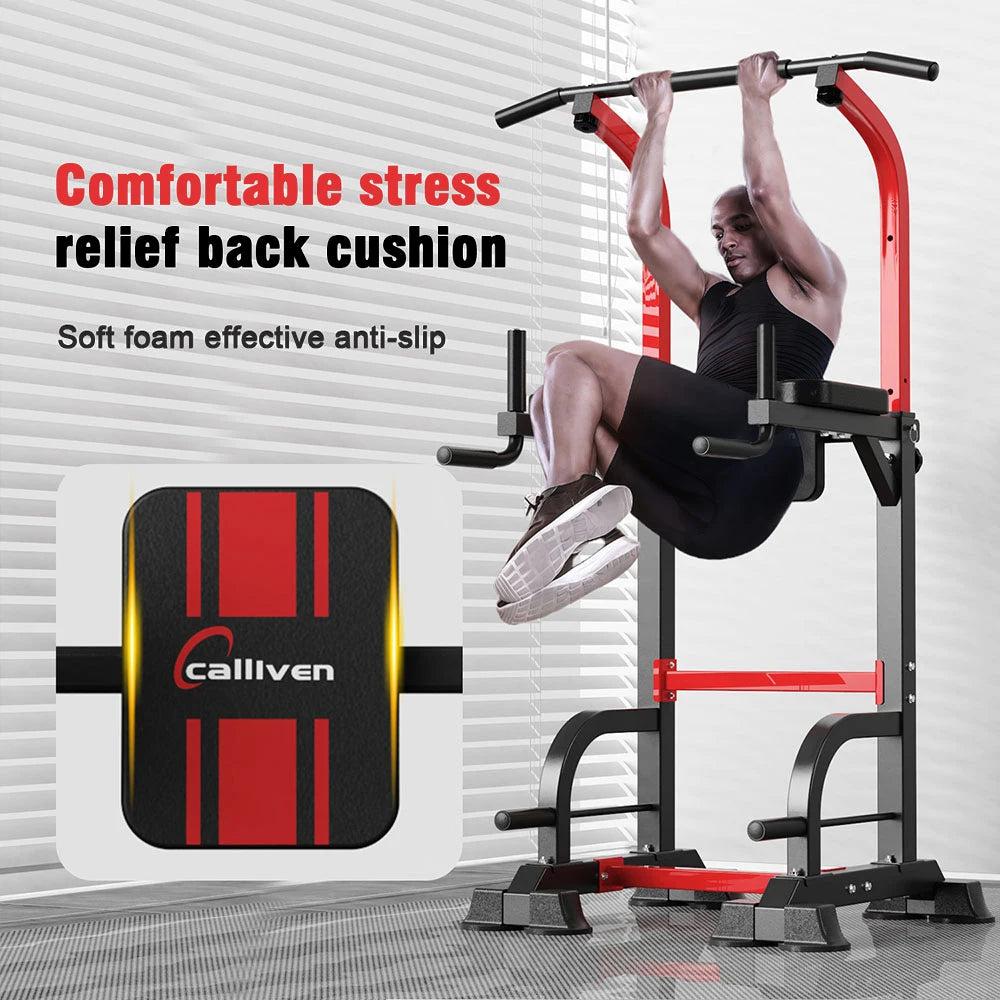 New adjustable-height upward and downward training platform, multi-functional home strength training fitness station