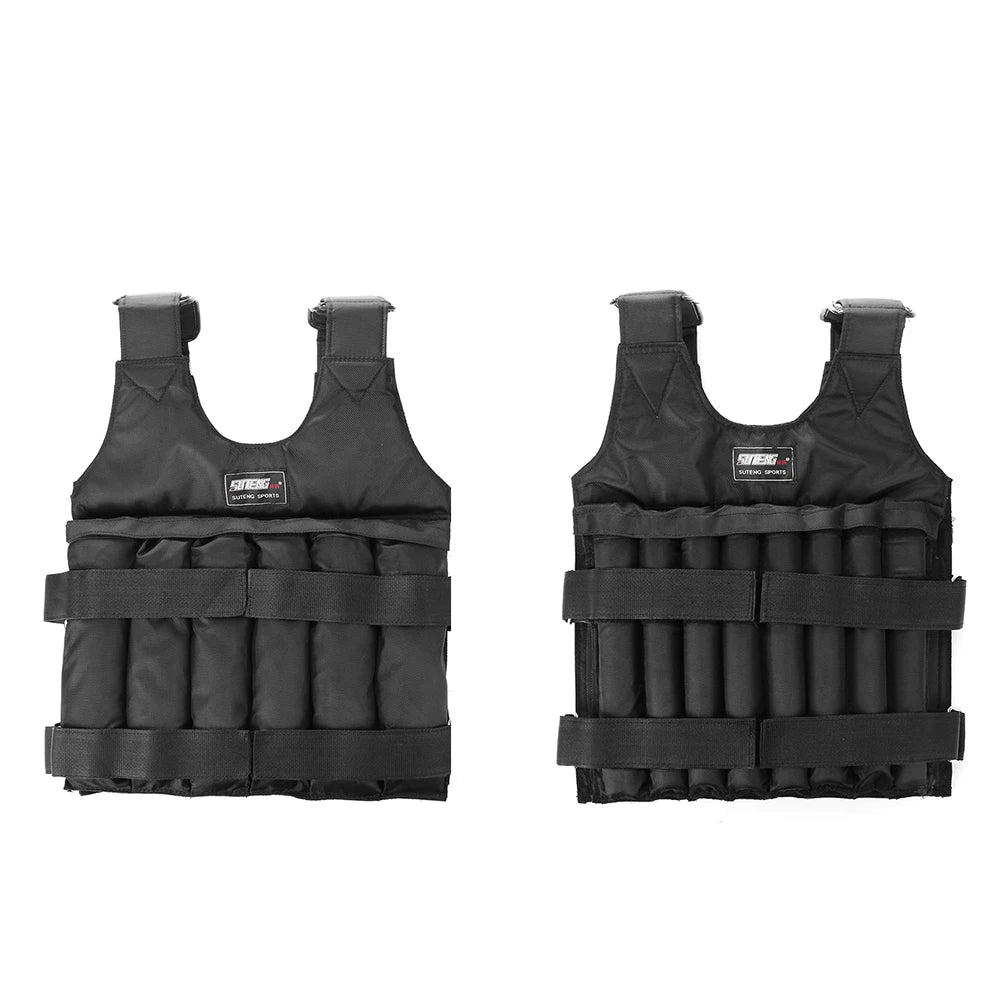 3/15/35kg Weight Training Suit Empty Bag Fitness Running Vest Adjustable Weight Jacket Workout Equipment for Workout Jogging