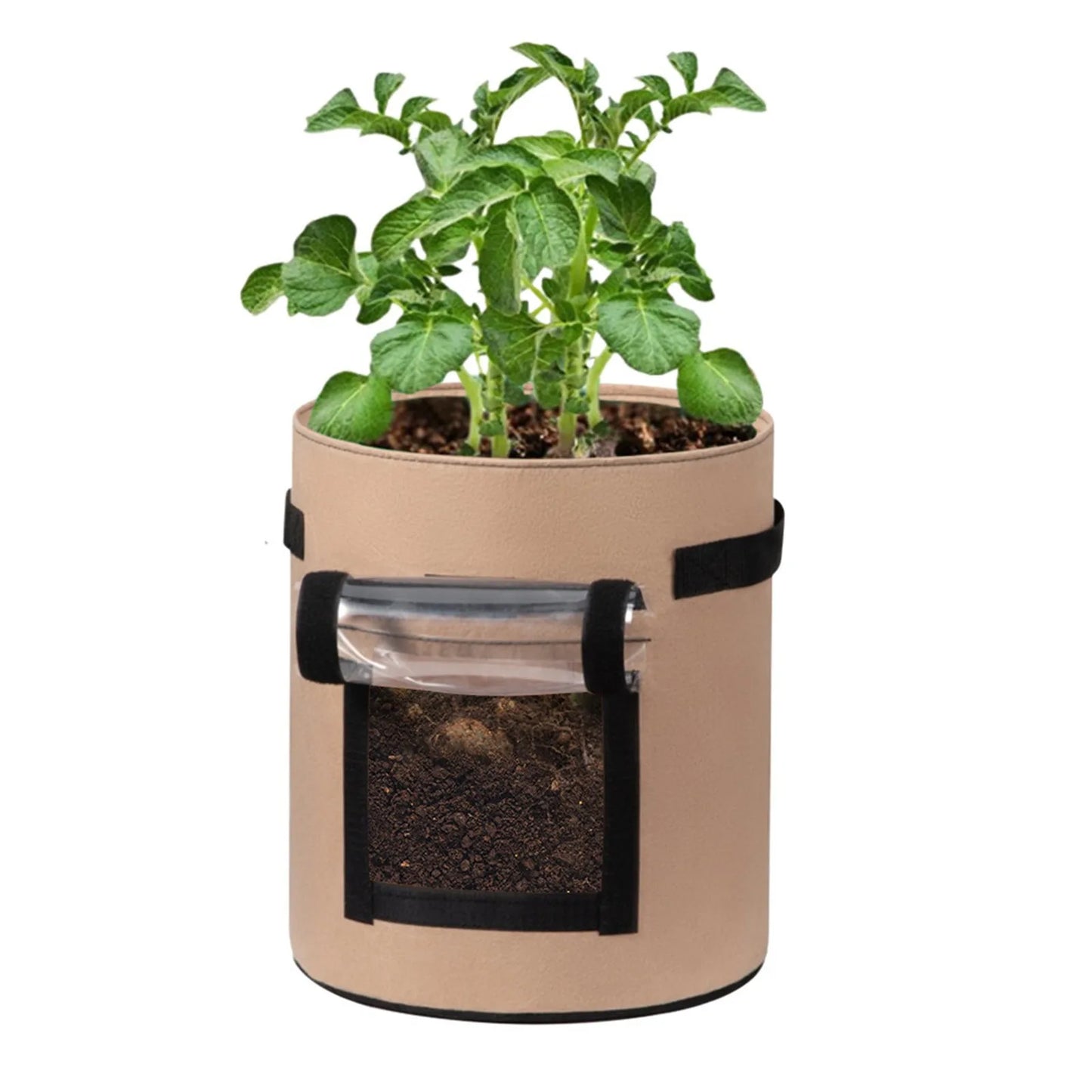 Diy Potato Growplanter Feltcloth Planting Container Bag Thicken Garden Pot Tools Home Garden Supplies Planter For Vegetables Hom