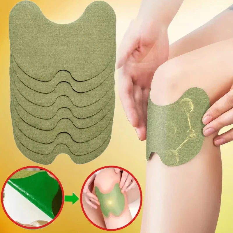 15-90Pcs Knee Patch Acupuncture Patch Fitness Heat Patch Long-Lasting Warm Knee Self-adhesive Paste for Athletes Office Workers