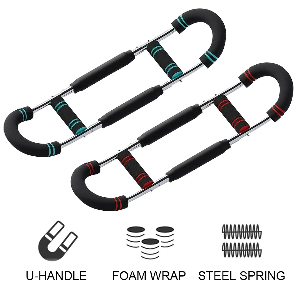 Adjustable Arm Trainer Space Saving Shoulder Muscle Training Equipment Arm Exercise Twister for Indoor Outdoor Fitness Equipment
