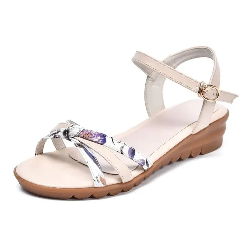 Open Toe Wedge Heel Sandals for Women Summer Comfort 2025