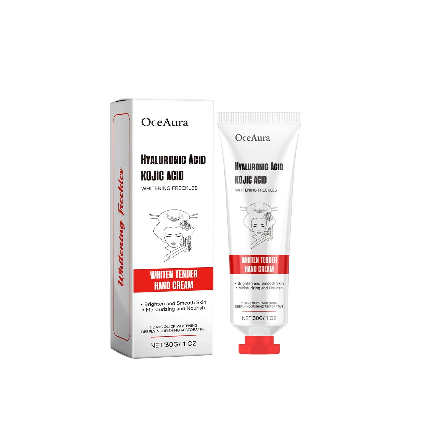Oceaura Hand Skin Care Cream Nourishing Reduce Dryness Repair Cracked Fresh Fragrance Whitening Moisturize Skin Hand Care Cream