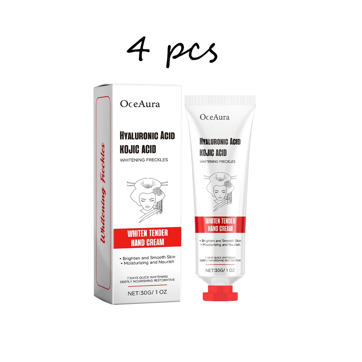 Oceaura Hand Skin Care Cream Nourishing Reduce Dryness Repair Cracked Fresh Fragrance Whitening Moisturize Skin Hand Care Cream