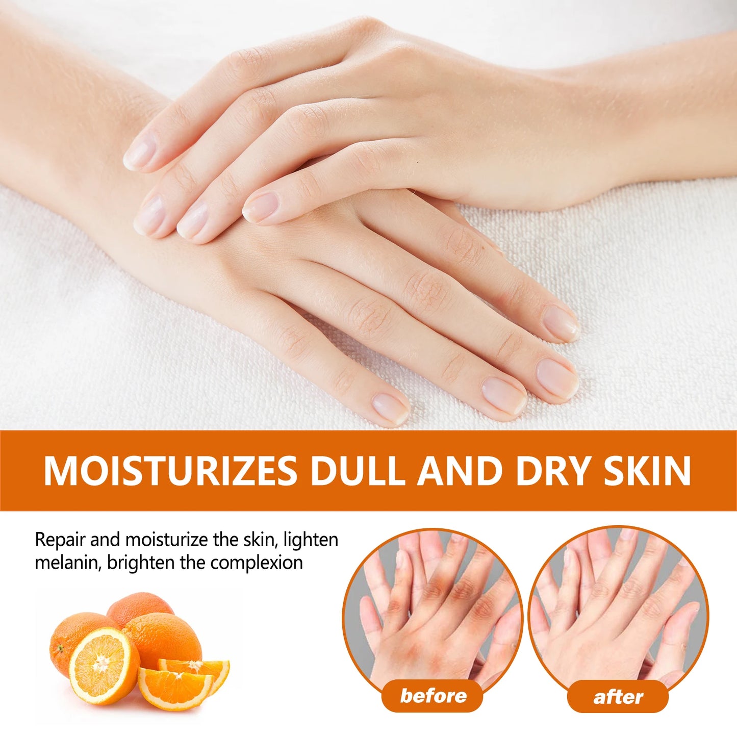EELHOE Face Whitening Serum Reduce Dullness Brightening Skin Tone Moisturizing Enhance Skin Elasticity Body Skin Care Serum