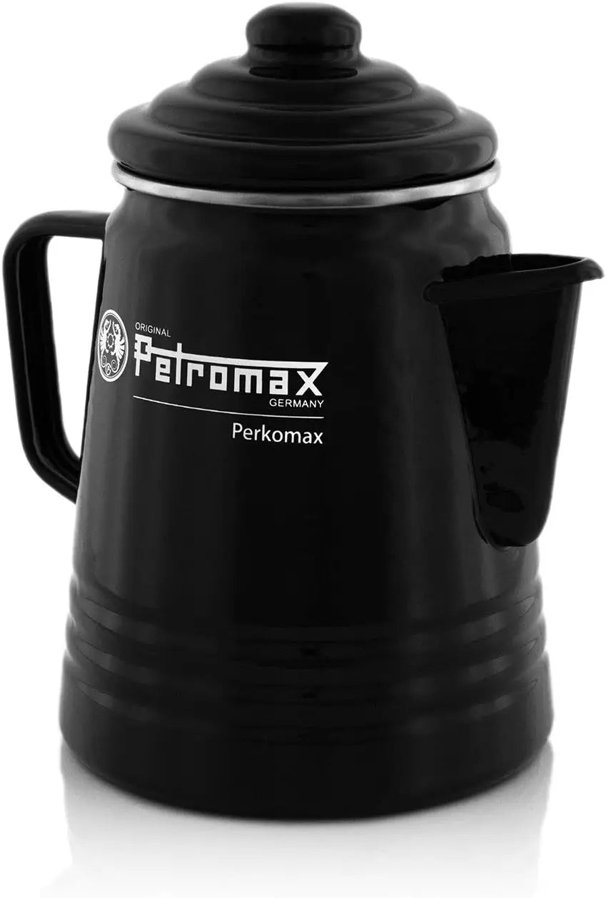 Tea and Coffee Percolator, Use Indoor/Outdoors for Home Kitchen or Campfire, Enameled Steel Coffee and Tea Pot Brews to Your Tas