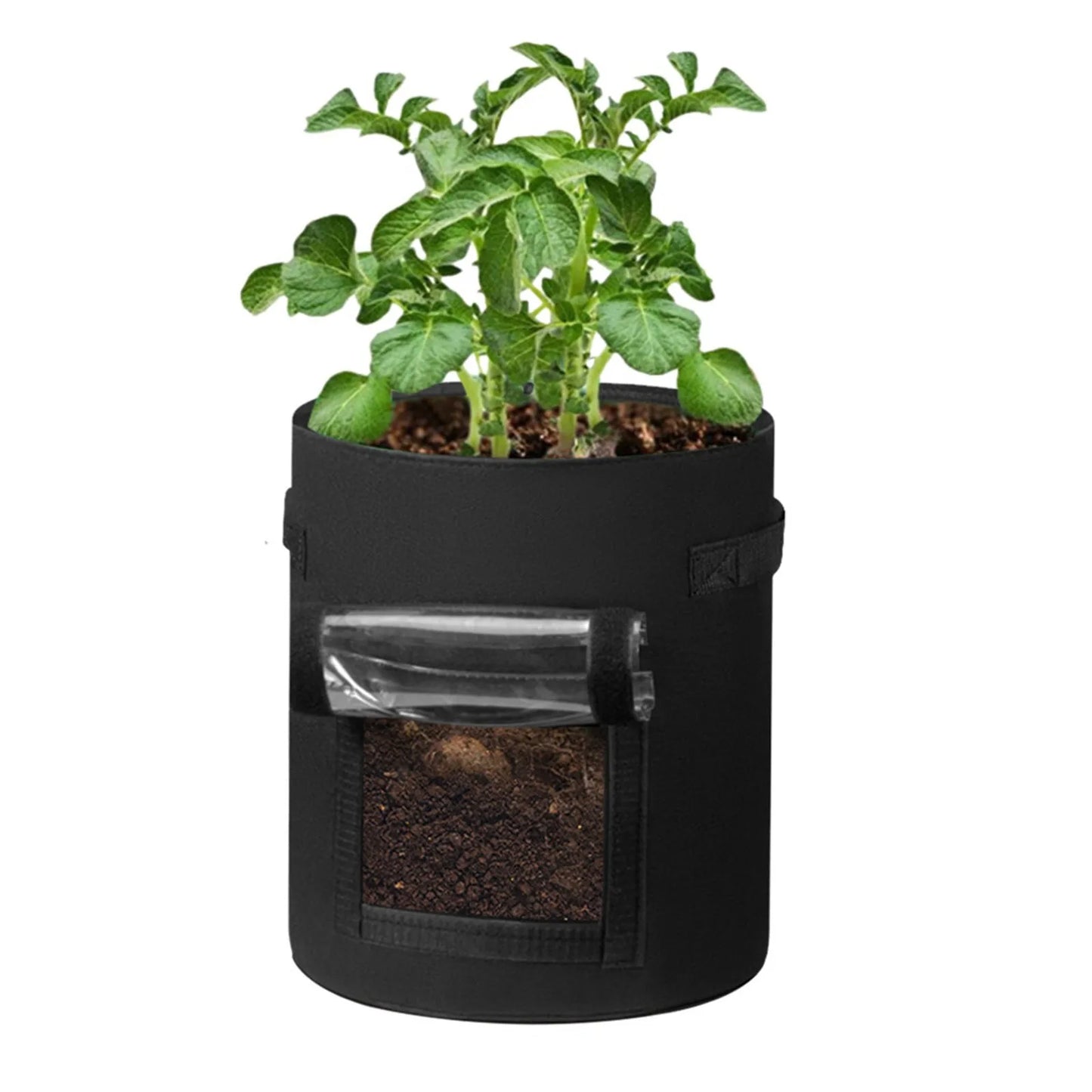 Diy Potato Growplanter Feltcloth Planting Container Bag Thicken Garden Pot Tools Home Garden Supplies Planter For Vegetables Hom