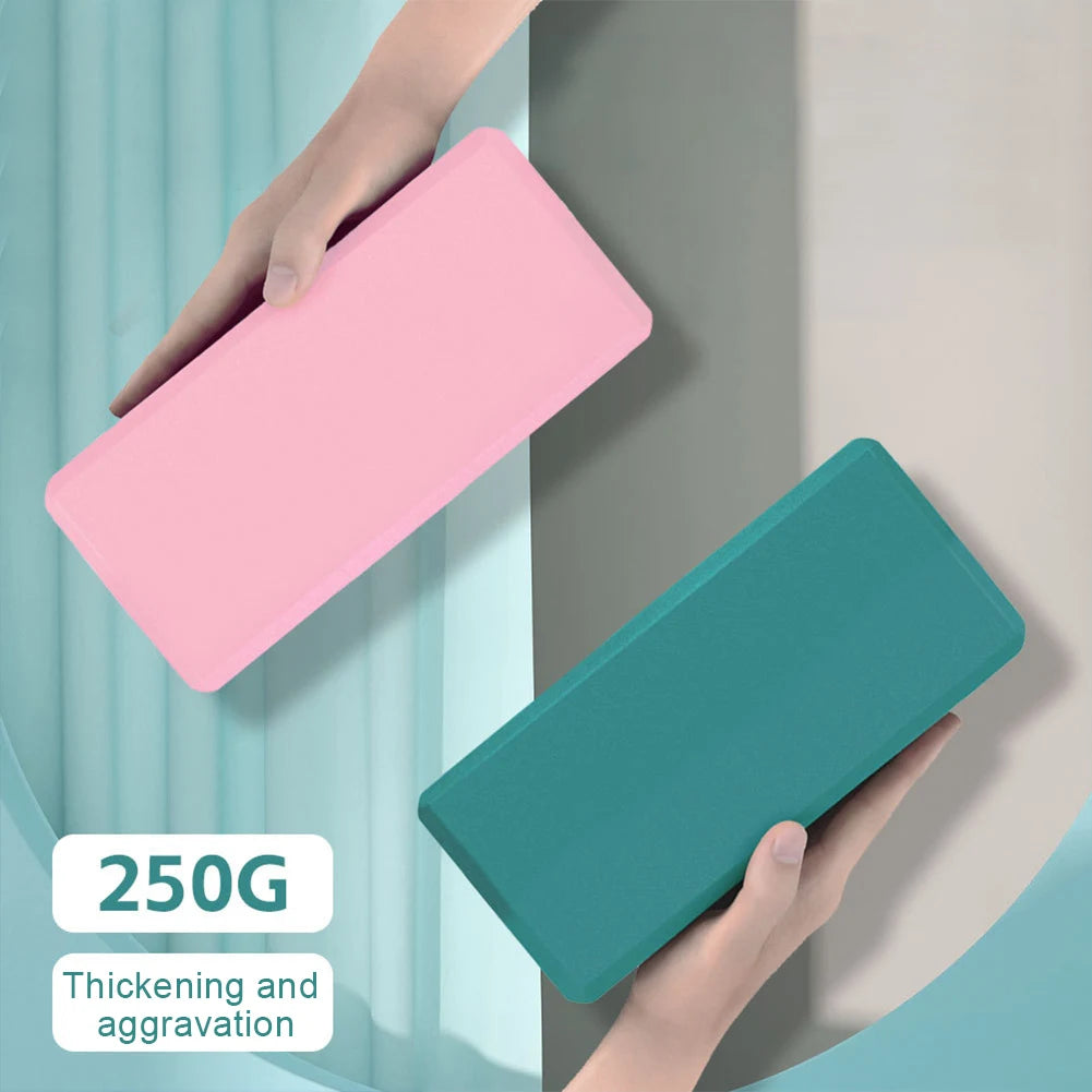 Yoga Building Blocks Cubes Pilates Bricks Reinforcement Mats Sports Yoga Supplies Exercise Home Exercise Equipment Fitness EVA