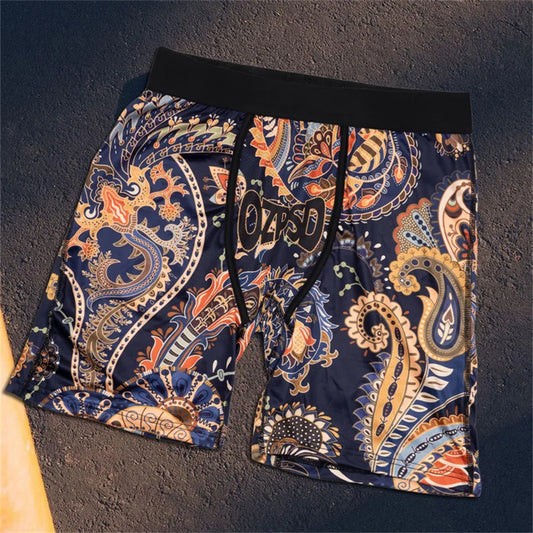 5Pcs Fashion Print Men Underwear Boxer Men's Panties Lingerie Men Underpants Boxers Trunks Plus Size XL-5XL Men's Boxer Briefs