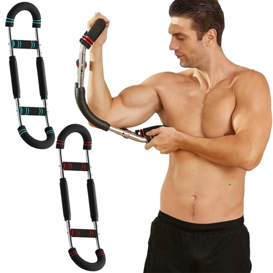 Adjustable Arm Trainer Space Saving Shoulder Muscle Training Equipment Arm Exercise Twister for Indoor Outdoor Fitness Equipment