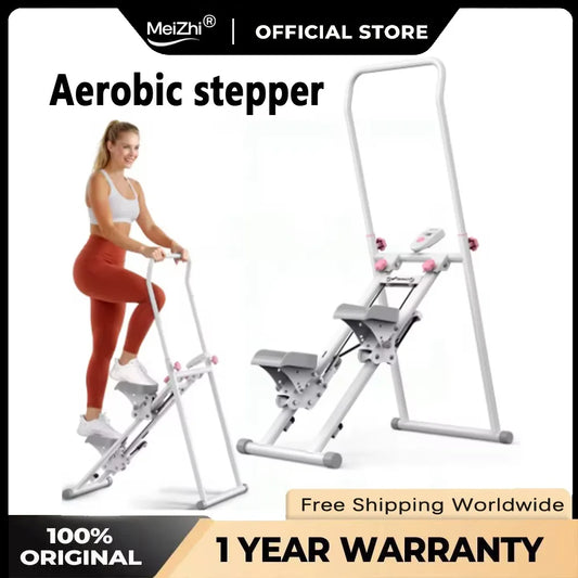 New Version Elite Stair Stepper for Home Gym Exercise Vertical Climber Machine Full-Body Workout Compact Folding Cardio Stepper