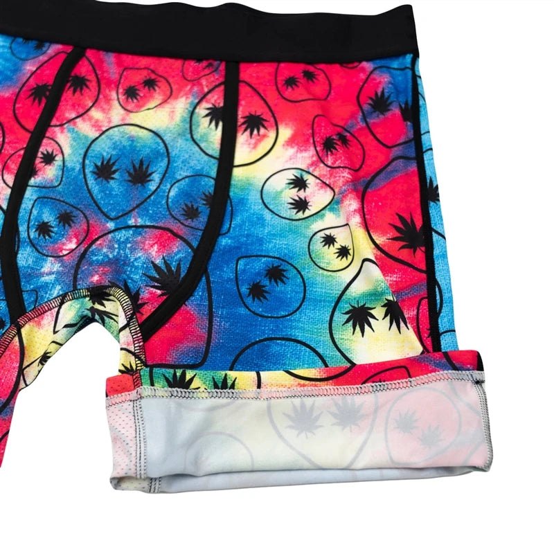5Pcs Fashion Print Men Underwear Boxer Men's Panties Lingerie Men Underpants Boxers Trunks Plus Size XL-5XL Men's Boxer Briefs