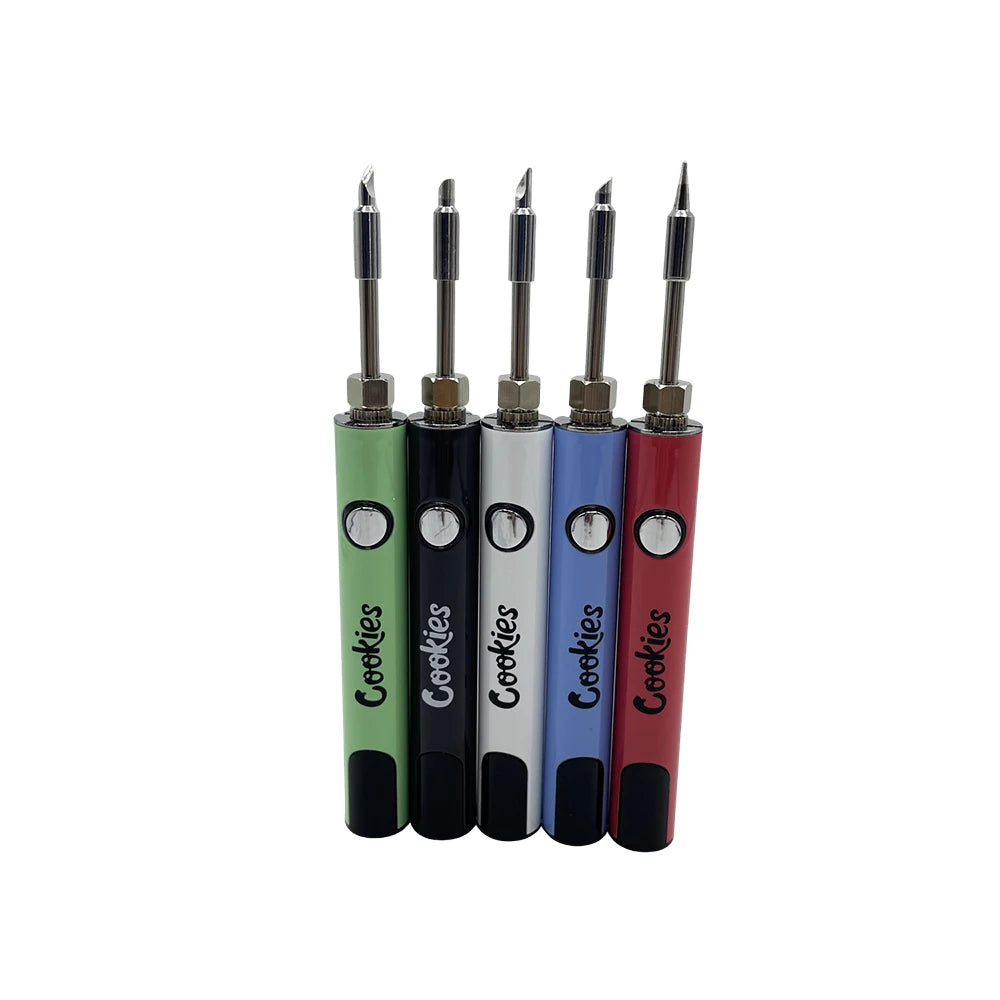 510 Thread Welding Heating Tool Pen Cookies Electric Soldering Iron 650mAh Battery LCD Display Screen Voltage Adjustable Battery