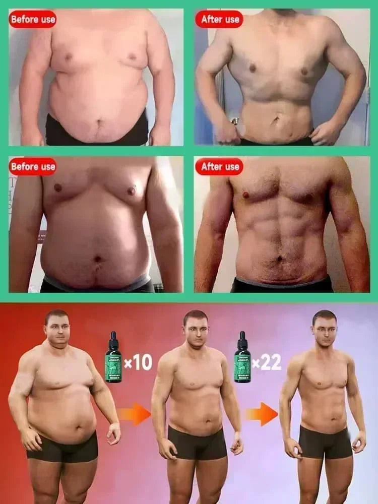 Slim Down & Define Your Waist | Natural Plant Extract Slimming Oil | Fast-Absorbing Relief for Water Weight & Bloating