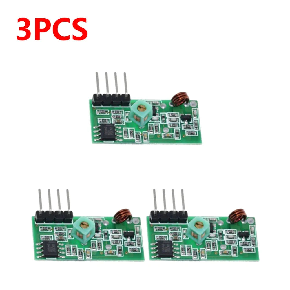 315/433MHz RF Transmitter Receiver Module Wireless Remote Module for Arduino 3.5-12V/DC5V Smart Electronics Module for Arduino