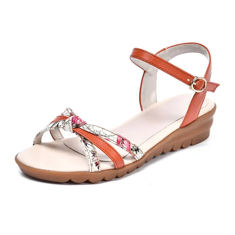 Open Toe Wedge Heel Sandals for Women Summer Comfort 2025