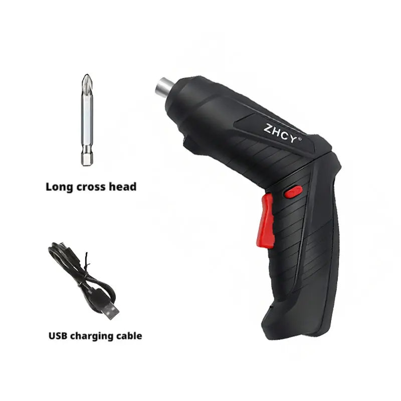 Electric Screwdriver Battery Rechargeable Cordless Screwdriver Powerful Impact Wireless Screwdriver Set Mini Drill Power Tools