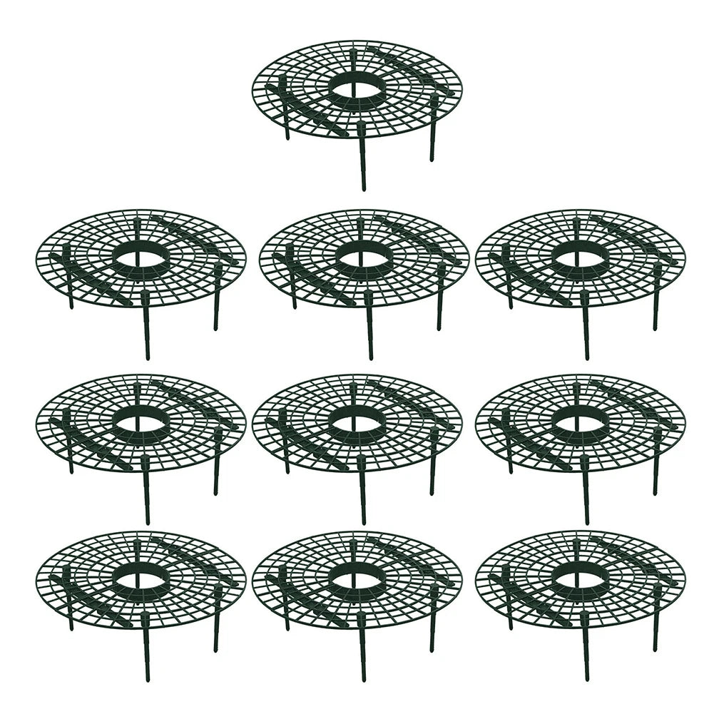 Strawberry Supports with 4 Sturdy Legs Keeping Plant Fruit Stand Keep Berries Clean Vegetable Growing Rack Garden Tools