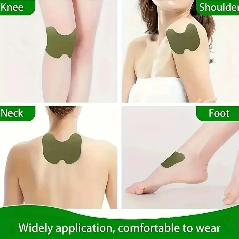 15-90Pcs Knee Patch Acupuncture Patch Fitness Heat Patch Long-Lasting Warm Knee Self-adhesive Paste for Athletes Office Workers