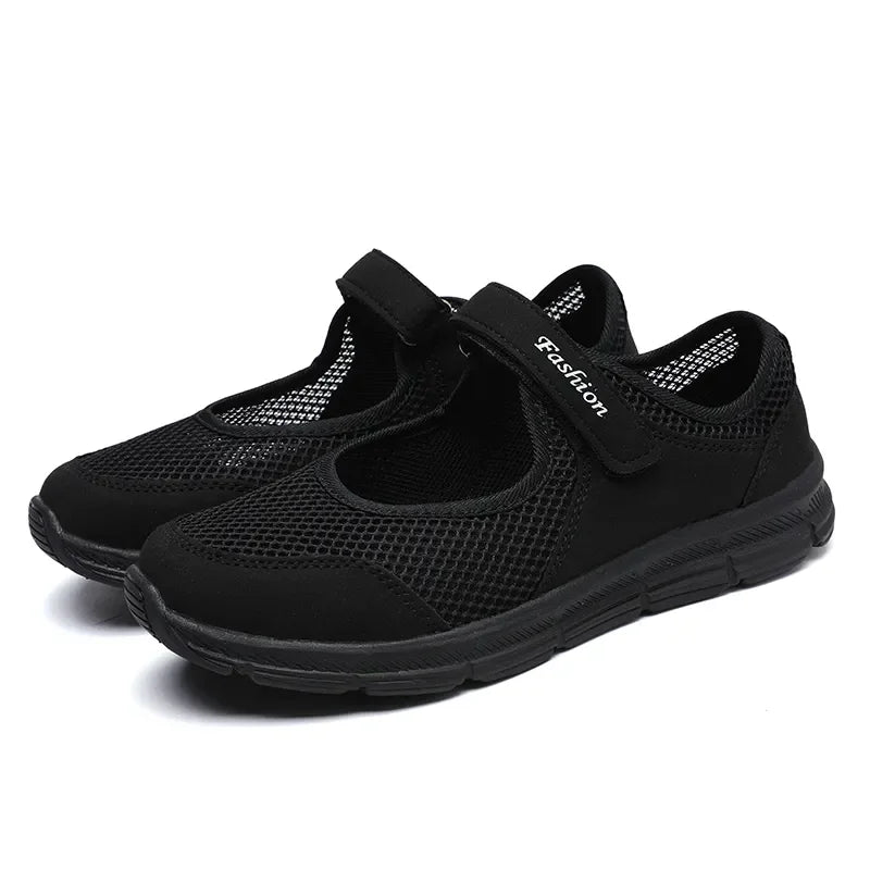 Breathable White Vulcanized Sneakers for Women Casual Walking Shoes