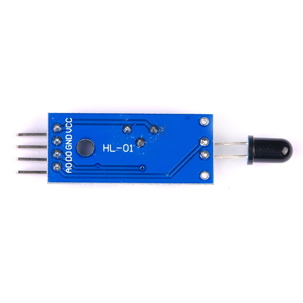 4 Pin Fire Detector Infrared Receiver Module Sensitivity Adjustable Fire Source Detection Module Accessories for Arduino DIY Kit