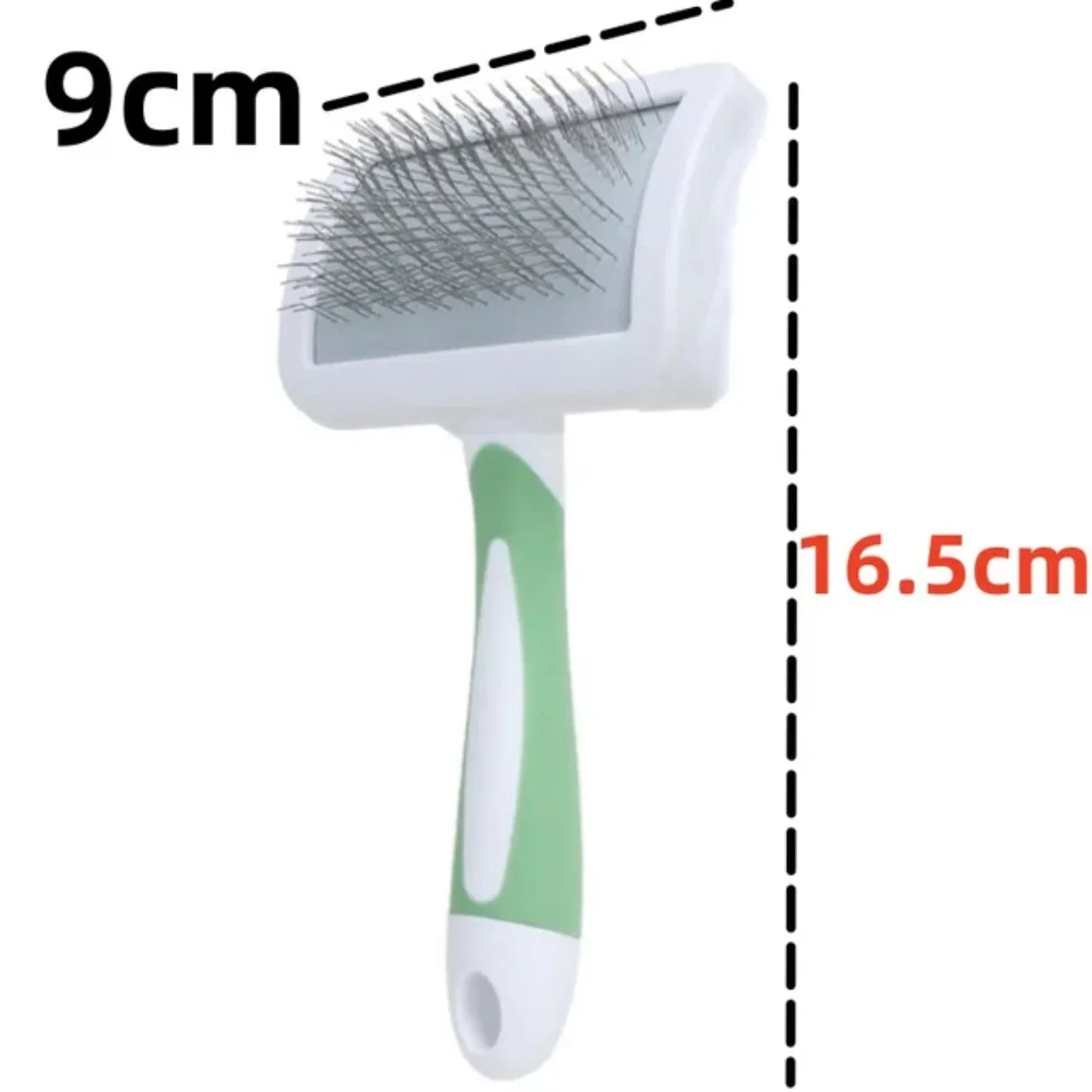 2PCS  Dog Brush Pet Hair Remover Massage Dog Combs Pet Grooming Stainless Steel Brush  Dogs Knot Opening Cat Comb Dogs Accessori