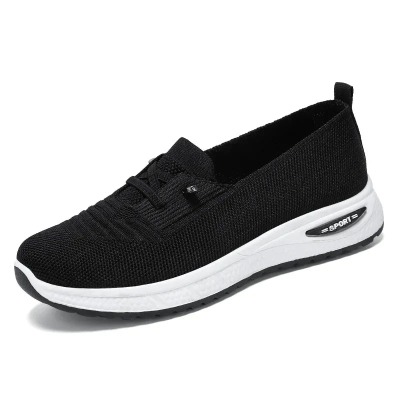 Women's Casual Sneakers Pink Chunky Sole Breathable Shoes 2025