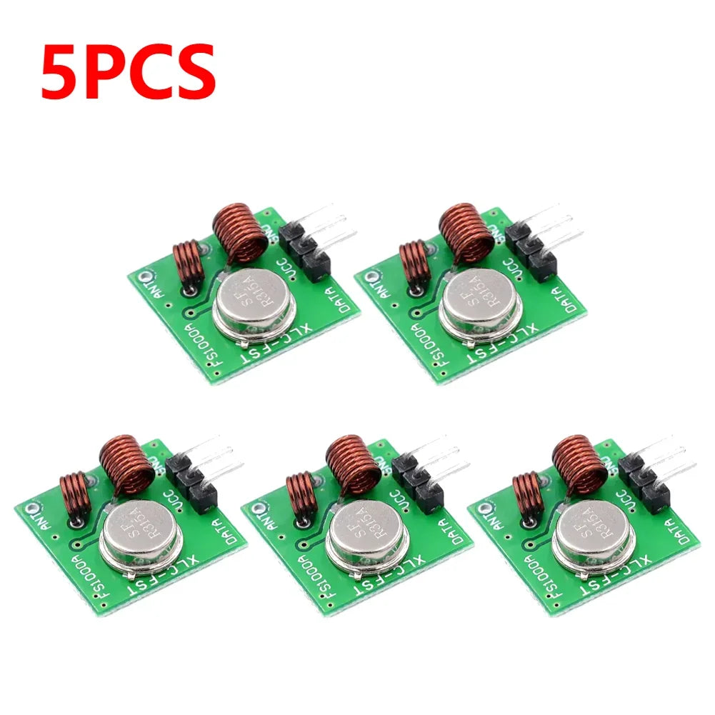 315/433MHz RF Transmitter Receiver Module Wireless Remote Module for Arduino 3.5-12V/DC5V Smart Electronics Module for Arduino