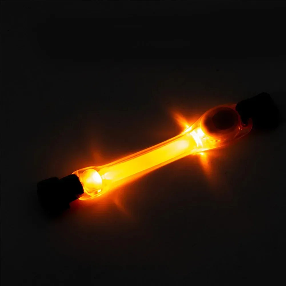 Light Up Dog Collars Night Safety LED Lighting Necklace Collar Battery Operated for Pet Dog Puppy Night Walking Glow LED Collar