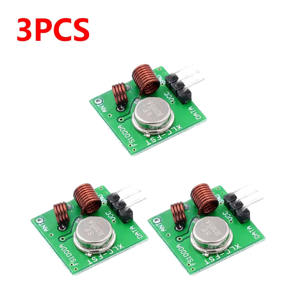 315/433MHz RF Transmitter Receiver Module Wireless Remote Module for Arduino 3.5-12V/DC5V Smart Electronics Module for Arduino