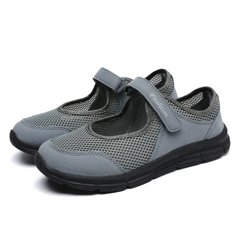 Breathable White Vulcanized Sneakers for Women Casual Walking Shoes