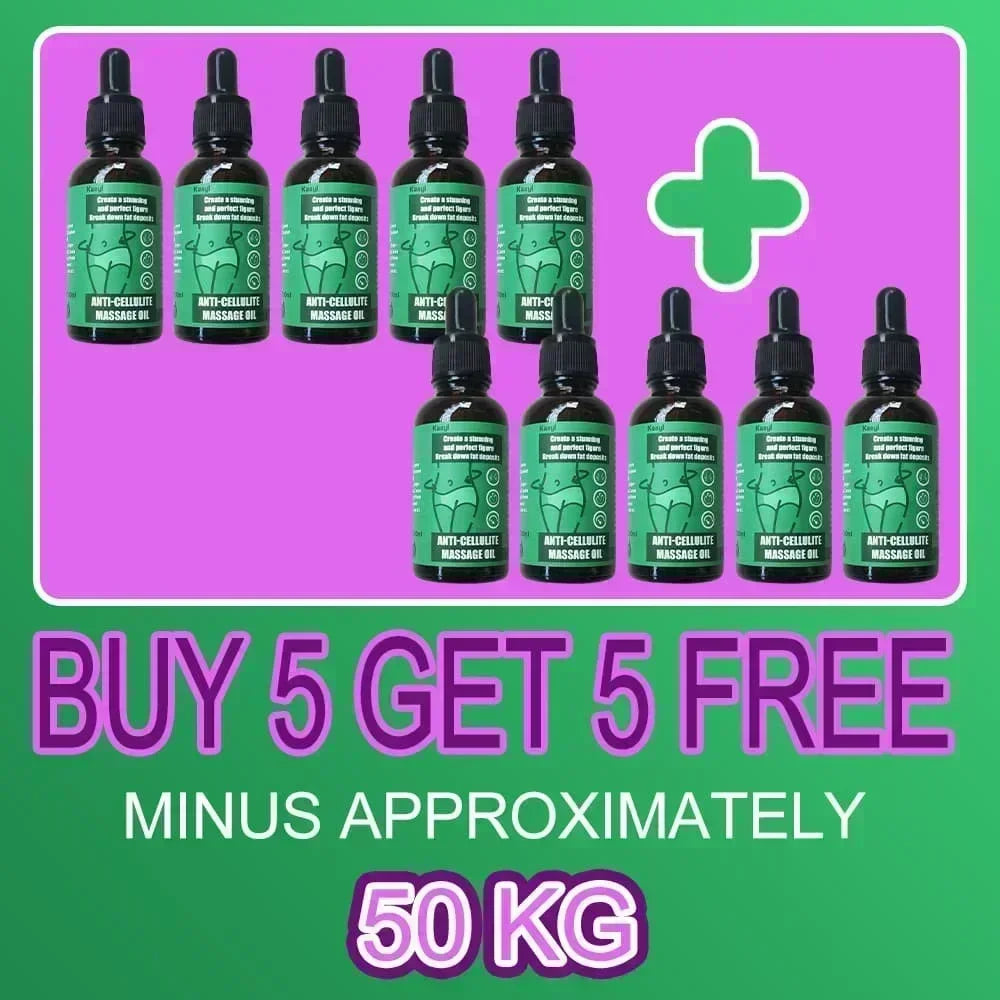 Slim Down & Define Your Waist | Natural Plant Extract Slimming Oil | Fast-Absorbing Relief for Water Weight & Bloating