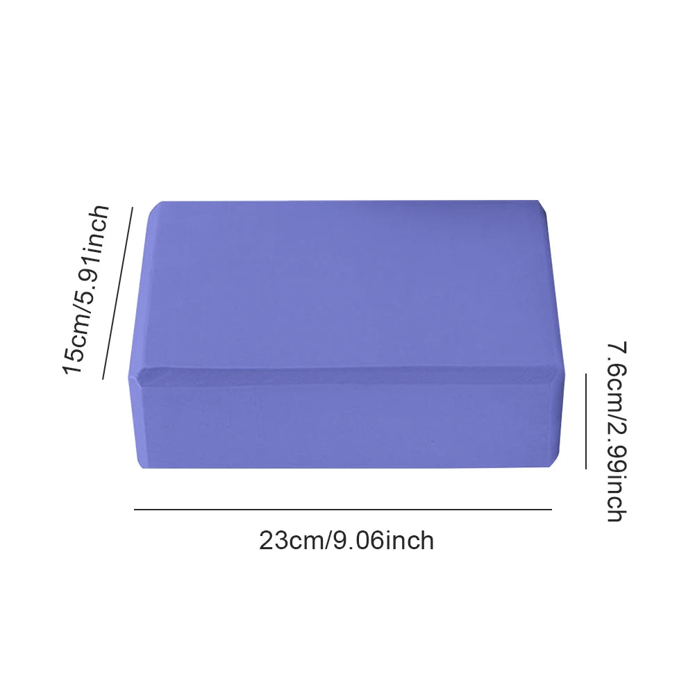 Yoga Building Blocks Cubes Pilates Bricks Reinforcement Mats Sports Yoga Supplies Exercise Home Exercise Equipment Fitness EVA