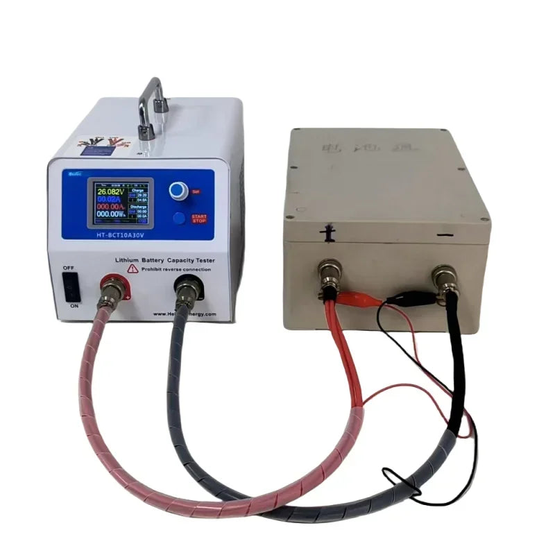 Heltec 10A-50A Charge/Discharge Battery Capacity Tester for 18650/21700 LiPo/LiFePO4 5V/30V Electronic Load Power Tester
