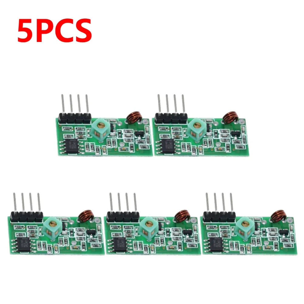 315/433MHz RF Transmitter Receiver Module Wireless Remote Module for Arduino 3.5-12V/DC5V Smart Electronics Module for Arduino
