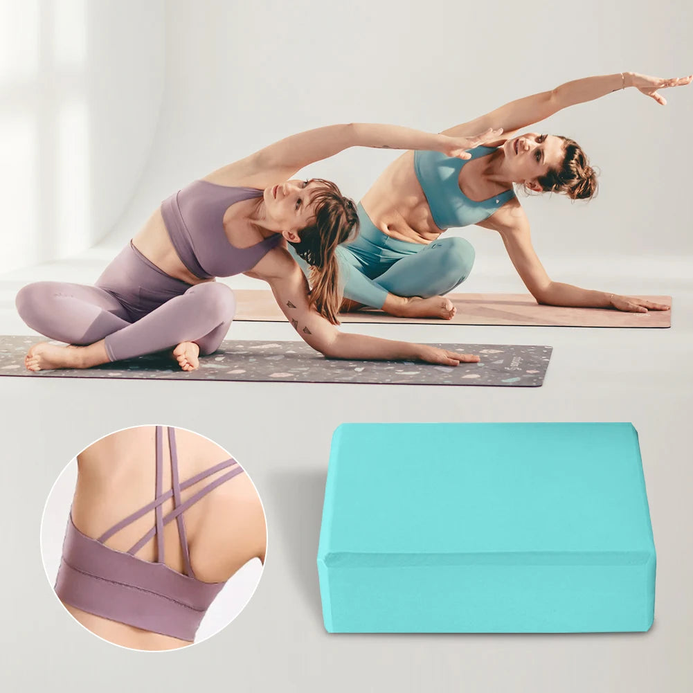 Yoga Building Blocks Cubes Pilates Bricks Reinforcement Mats Sports Yoga Supplies Exercise Home Exercise Equipment Fitness EVA