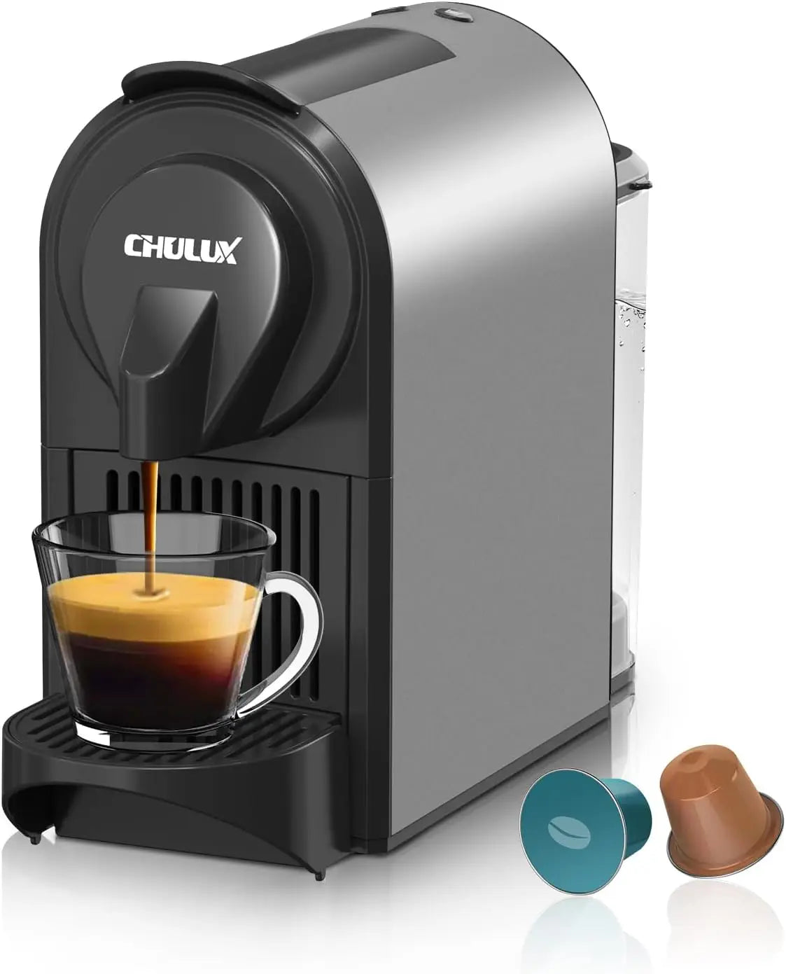Pro Espresso Machine, Mini Espresso Machine for Nespresso Original Capsules, Single Serve Coffee Machine for Home Espresso & Lun