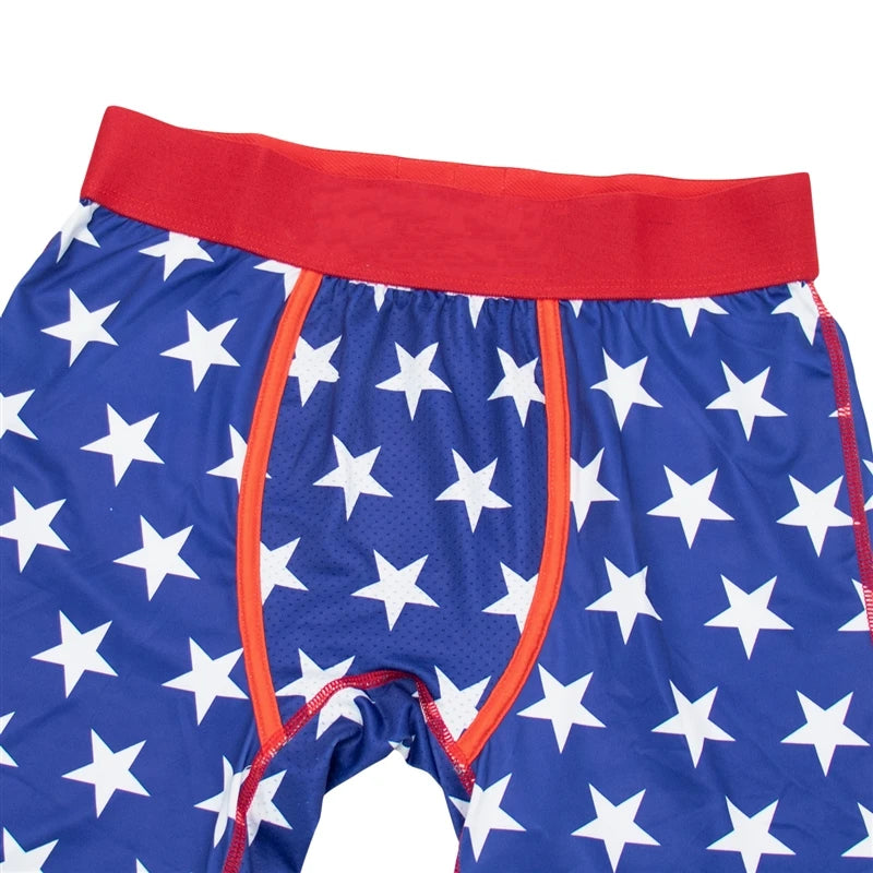 5Pcs Fashion Print Men Underwear Boxer Cueca Man Panties Lingerie Men Underpants Boxershorts Trunks Plus Size XL-5XL Men's Boxer