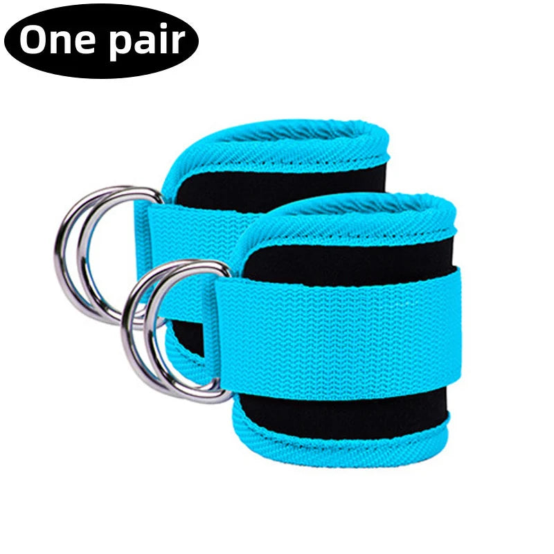 Resistance Bands Set Ankle Straps Adjustable Foot Support Padded Cuff Ankle Weight Leg Training Brace Yoga Sport Gym Equipment