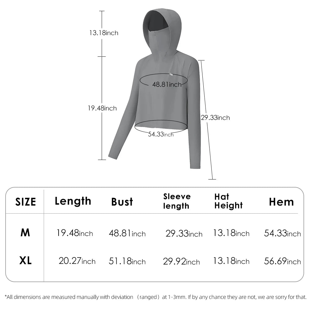 OhSunny Summer Cool Protective Jackets UPF 1000 Anti UV Coats
