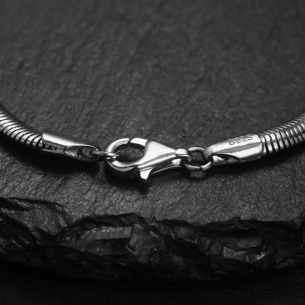 Snake Chain Bracelet For Women 925 sterling silver Men Classic Gold Charm Bracelets Jewellery Wholesale Stock in USA